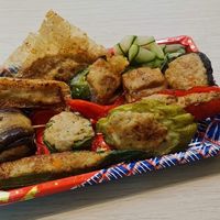 Assorted Yong Tau Foo available now, photo from their Facebook page at Zhai 1314 齋 in Central Singapore