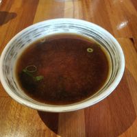 Miso soup at UMAMI in Ceska Trebova