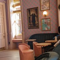 Decor at Felix Roasting Co in Aspen