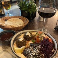   at 2eat Falafel & Hummus in Riga