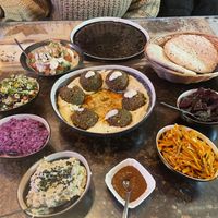 Hummus plate for two    at 2eat Falafel & Hummus in Riga