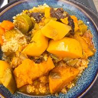 Couscous at 2eat Falafel & Hummus in Riga