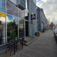 Outsider at 2eat Falafel & Hummus in Riga