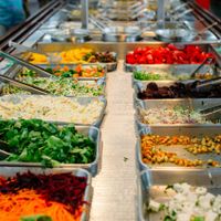 Buffet at Bouquet Garni in Curitiba