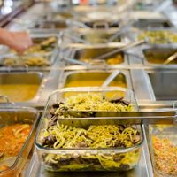 Buffet at Bouquet Garni in Curitiba