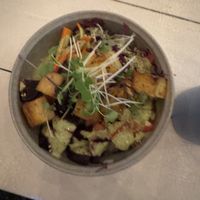 vegan poke bowl  at Arte Sano in Aguadilla