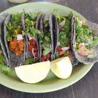Tacos mixitos at El Vegache in Tampico