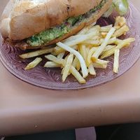 Torta de milanesa at El Vegache in Tampico
