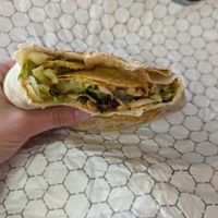 Vegan crunchwrap at Crunchwerks in Columbus