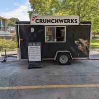 Food truck at Crunchwerks in Columbus