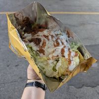 Vegan walking taco at Crunchwerks in Columbus