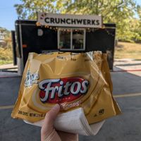 Vegan walking taco at Crunchwerks in Columbus