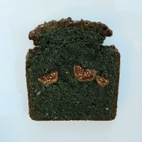 Mugwort and Fig poundcake  #Veganuary at Dear Vegan Bakery in Bucheon