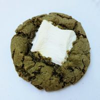 Matcha smore cookie #Veganuary at Dear Vegan Bakery in Bucheon