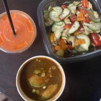 Soup of the day ❤️ at delisheeeYo in Hilton Head Island