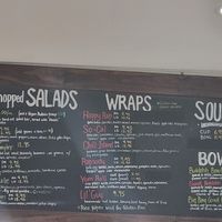 One of the menus at delisheeeYo in Hilton Head Island