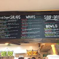 Their menu at delisheeeYo in Hilton Head Island