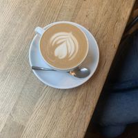 oat latte  at Ministerstwo Kawy in Warsaw