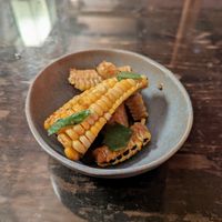 Corn ribs. at Kemuri Tatsu-Ya in Austin