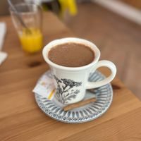 Hot Chocolate with Almond Milk at KOA in Caparica