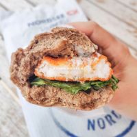 Cross section of the Backvisch-Baguette. at Nordsee in Karlsruhe