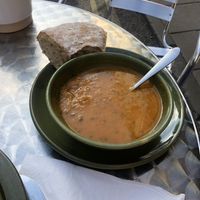 Soup of the day at The Nosebag Restaurant in Oxford