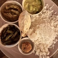 Veg curry  at THE SLOW in Mirissa