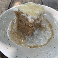 Coconut dessert (warm)  at THE SLOW in Mirissa