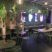 Inside venue at Vegan Pirates by CloudEatery in Frankfurt