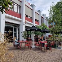 Terrace at De Brandweerkantine in Maastricht