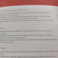 Sandwich and flatbread menu (August 2025) at De Brandweerkantine in Maastricht