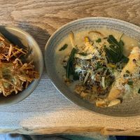 Hash browns and buttermilk biscuit.  at Homeground Coffee & Kitchen in Windermere