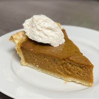 Vegan Pumpkin Pie at Top Tier Treats in West Los Angeles