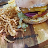 Looovvveeeddd this burger at Banana Jam Cafe in Western Cape