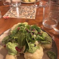 Cauliflower main - a rare misfire from an otherwise excellent place   at Ziryab in Barcelona