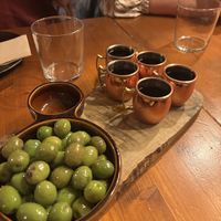 Olives and vermouth !  at Ziryab in Barcelona