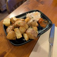 Patatas bravas at Ziryab in Barcelona