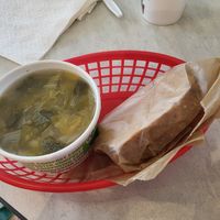 White bean soup at FAM's Cuisine in Sarasota