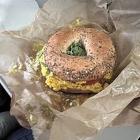 Bacon and cheese sandwich   at FAM's Cuisine in Sarasota