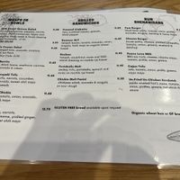 Menu   at FAM's Cuisine in Sarasota