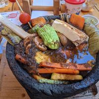 Volcán Vegano 🌋🌱(tofu) at La Negrita Restaurante in Puerto Penasco