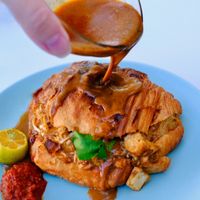 Laksa croissant  at Zonts Bakehouse in Northbridge