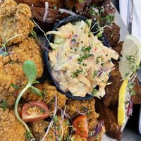 Sampler platter!  at The Vegan Chef - Sandton in Johannesburg