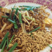 vegan pad thai at Railay Family Restaurant in Krabi