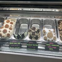 The day’s gelato   at The Cookie Jar in Chiang Mai