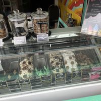 Ice cream selection  at The Cookie Jar in Chiang Mai