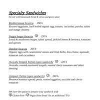 Menu 3 at Yoga House in Koh Phangan