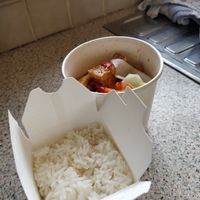 Thai Sweet & Chilli tofu at Koi & Papaking in Celbridge