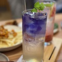 Blue lemon ade  at Am I Addicted in Central Singapore