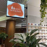 Signboard  at Am I Addicted in Central Singapore